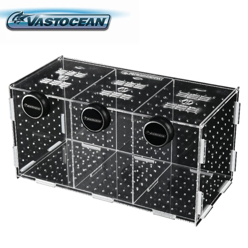 Aquarium Fish Cave - VASTOCEAN ปลาแม่เหล็กรวมอะคริลิคฟักไข่กล่องแยก Breeding Box กล่องแยก Ovipositor