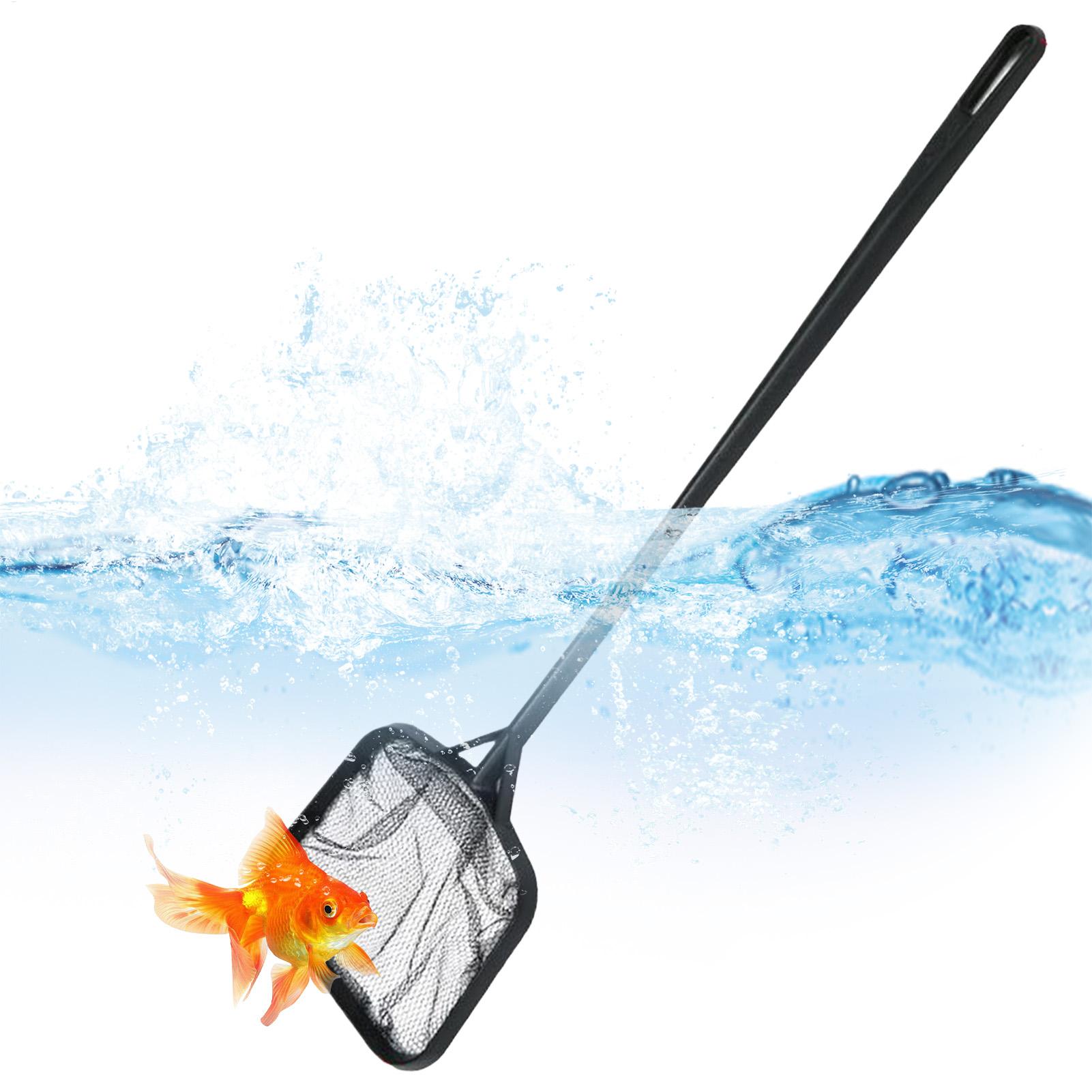 Aquarium Fish Maintenance - ตาข่ายทำความสะอาดสระว่ายน้ำแบบพกพา อุปกรณ์ทำความสะอาดน้ำพุ ตาข่ายกรองสิ่งสกปรก สำหรับตู้ปลา อ่าง และตู้เลี้ยงปลา