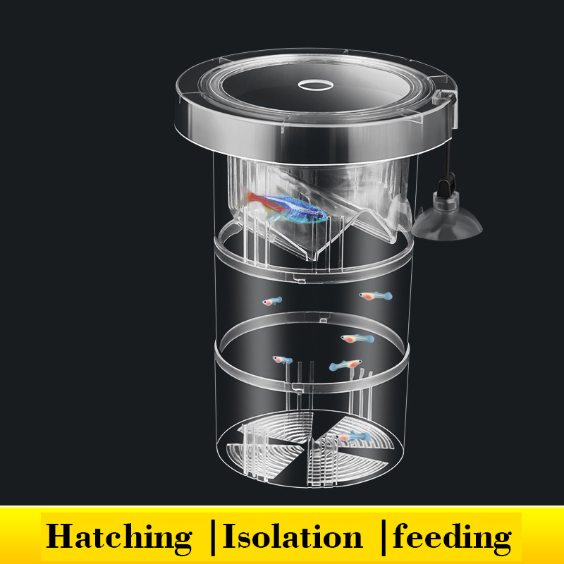 Aquarium Fish Accessories - ลอย Fish Breeding กล่องแยกสําหรับ Aquarium ถังเด็ก
