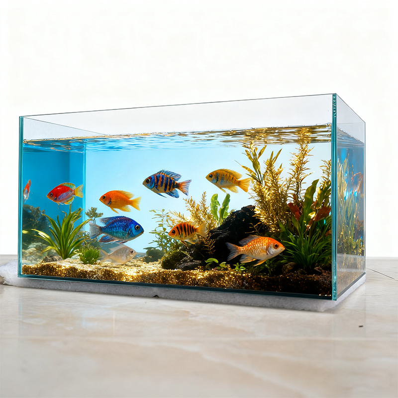 Aquarium Fish High Price - อุปกรณ์ตกแต่งตู้ปลา ราคาโรงงาน รับสั่งทำ ตู้ปลาทรงสี่เหลี่ยมผืนผ้า กระจกคุณภาพสูง เป็นมิตรต่อสิ่งแวดล้อม