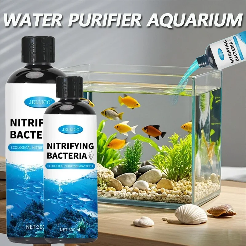 Aquarium Fish Medicine - 300ml Nitrifying แบคทีเรีย Liquid Fish TANK