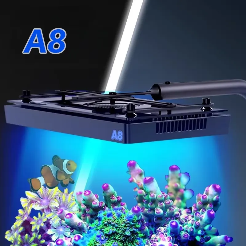 Aquarium Fish Light - ไฟ LED สำหรับตู้ปลาทะเล A8SE II Max