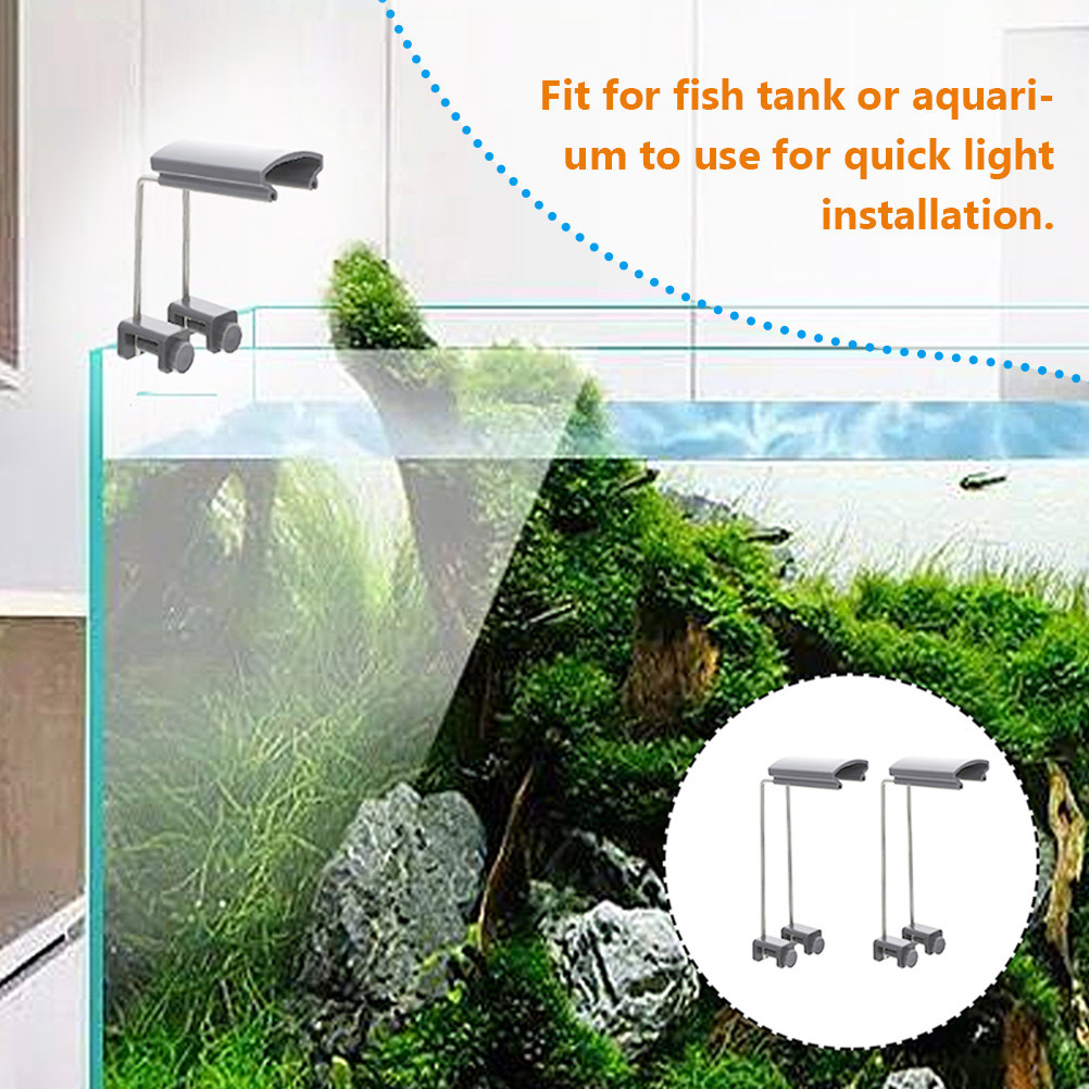 ขาตั้งไฟตู้ปลาแบบปรับได้ 2 ชิ้ - Aquarium Fish Light บทวิจารณ์และราคา