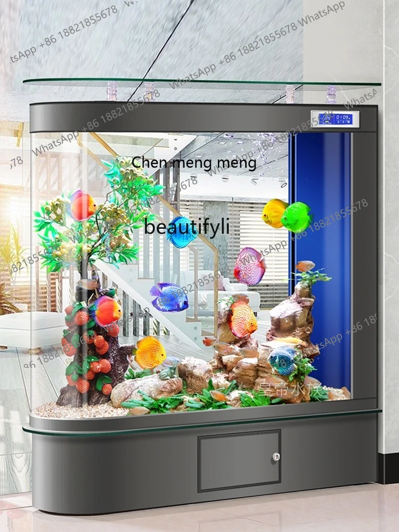 ตู้ปลาทรงกลมแบบหรูหราขนาดเล็ก  - Xchange Aquarium Fish บทวิจารณ์และราคา