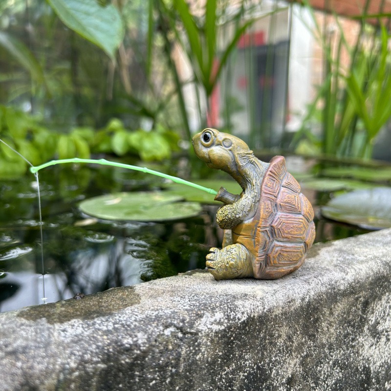 ของตกแต่งตู้ปลา รูปเต่า ตกแต่ง - Aquarium Fish Guppy บทวิจารณ์และราคา