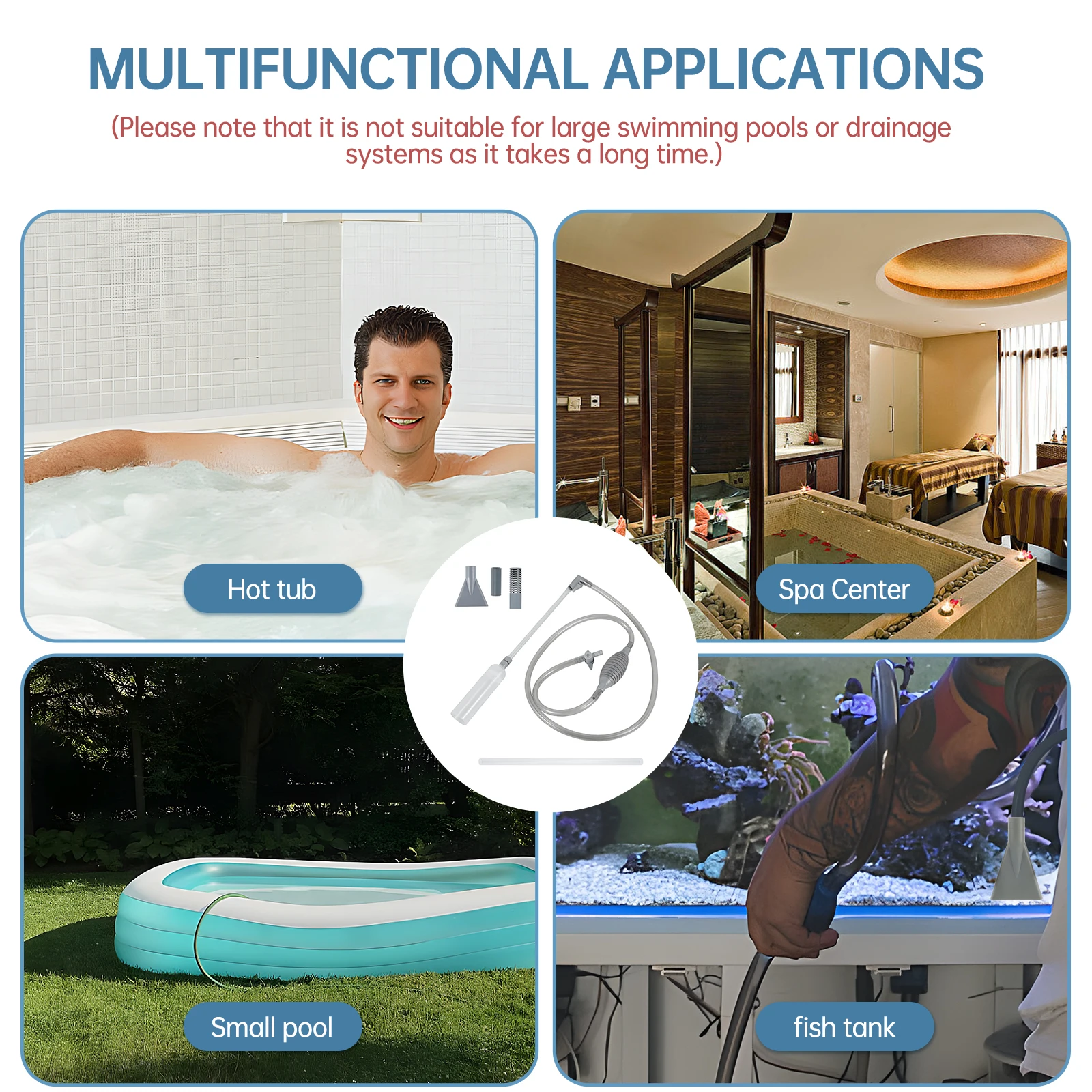 เครื่องดูดฝุ่นอ่างน้ําร้อน 10f - Aquarium Fish Maintenance บทวิจารณ์และราคา