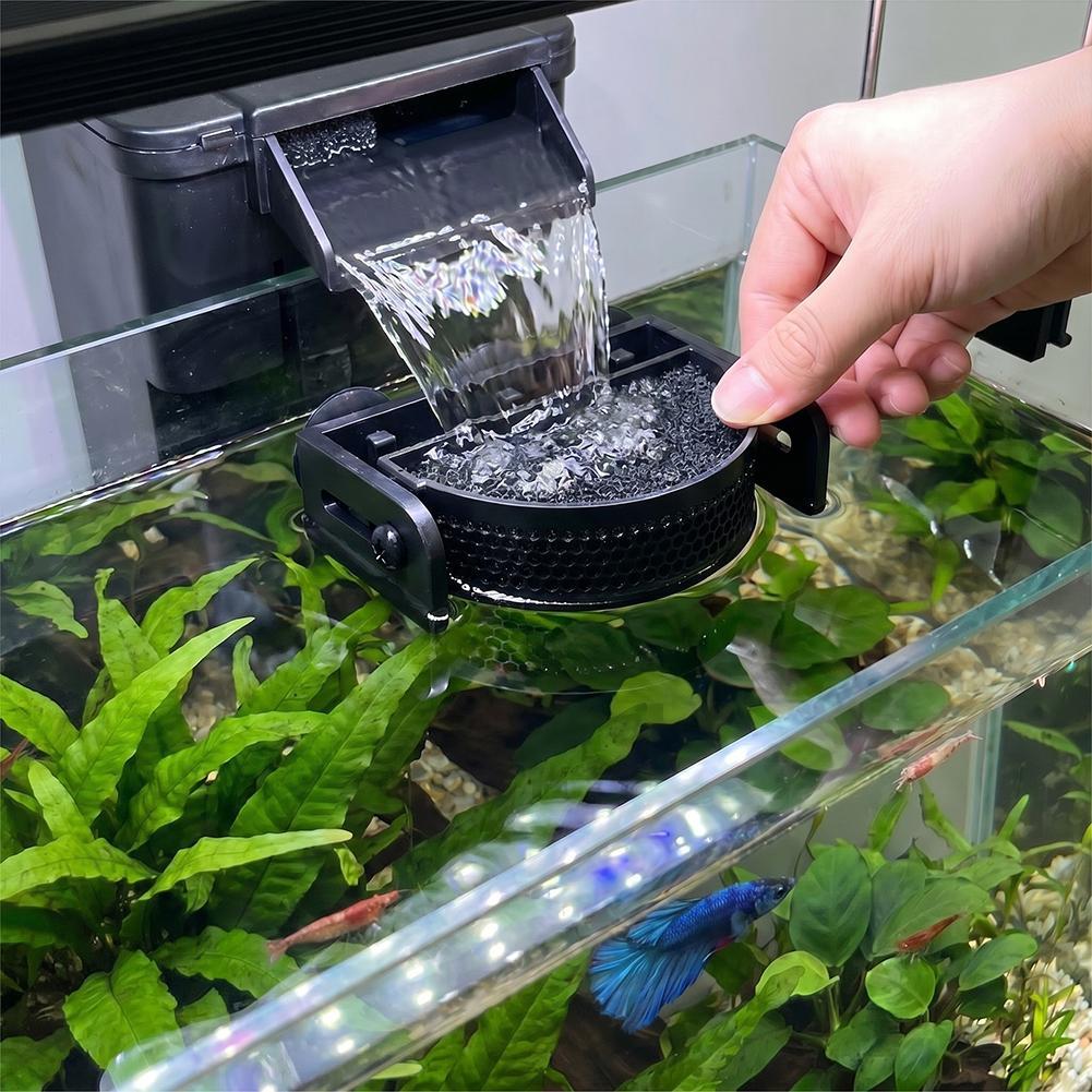    แผ่นกรองตู้ปลาแบบพรีเมียมพ - Aquarium Fish Waste Collector บทวิจารณ์และราคา