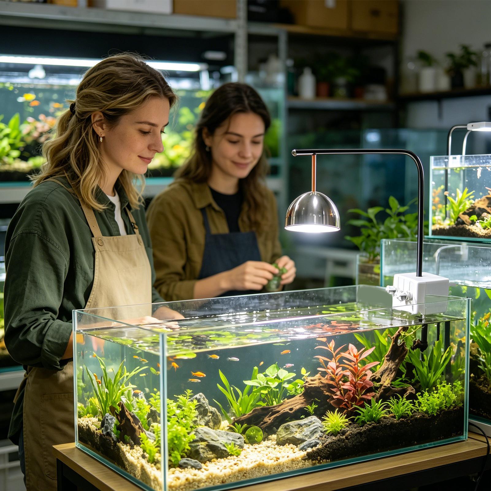 คลิปหนีบตู้ปลา ไฟ LED กันน้ำ ป - Aquarium Fish Restaurant บทวิจารณ์และราคา