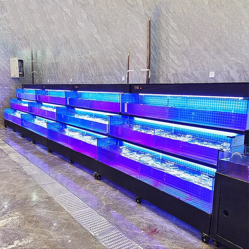 ตู้ปลาทะเลแก้วแบบกำหนดเอง ขนาด - Aquarium Fish Restaurant บทวิจารณ์และราคา