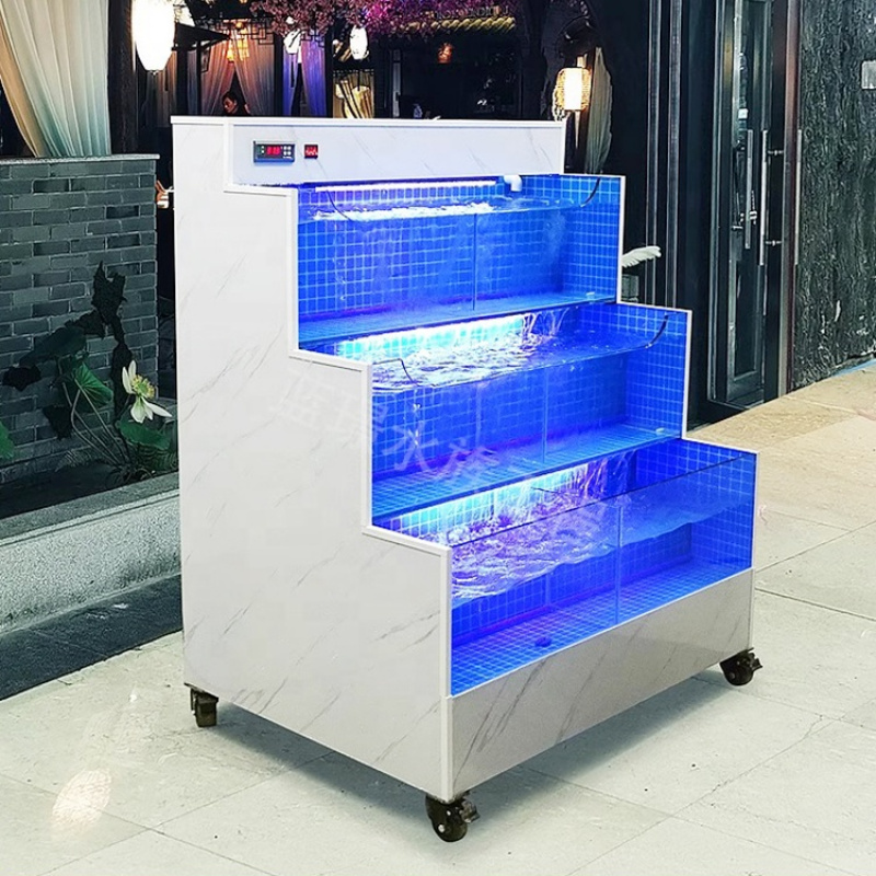 ตู้ปลาทะเลแก้วแบบกำหนดเอง ขนาด - Aquarium Fish Restaurant บทวิจารณ์และราคา