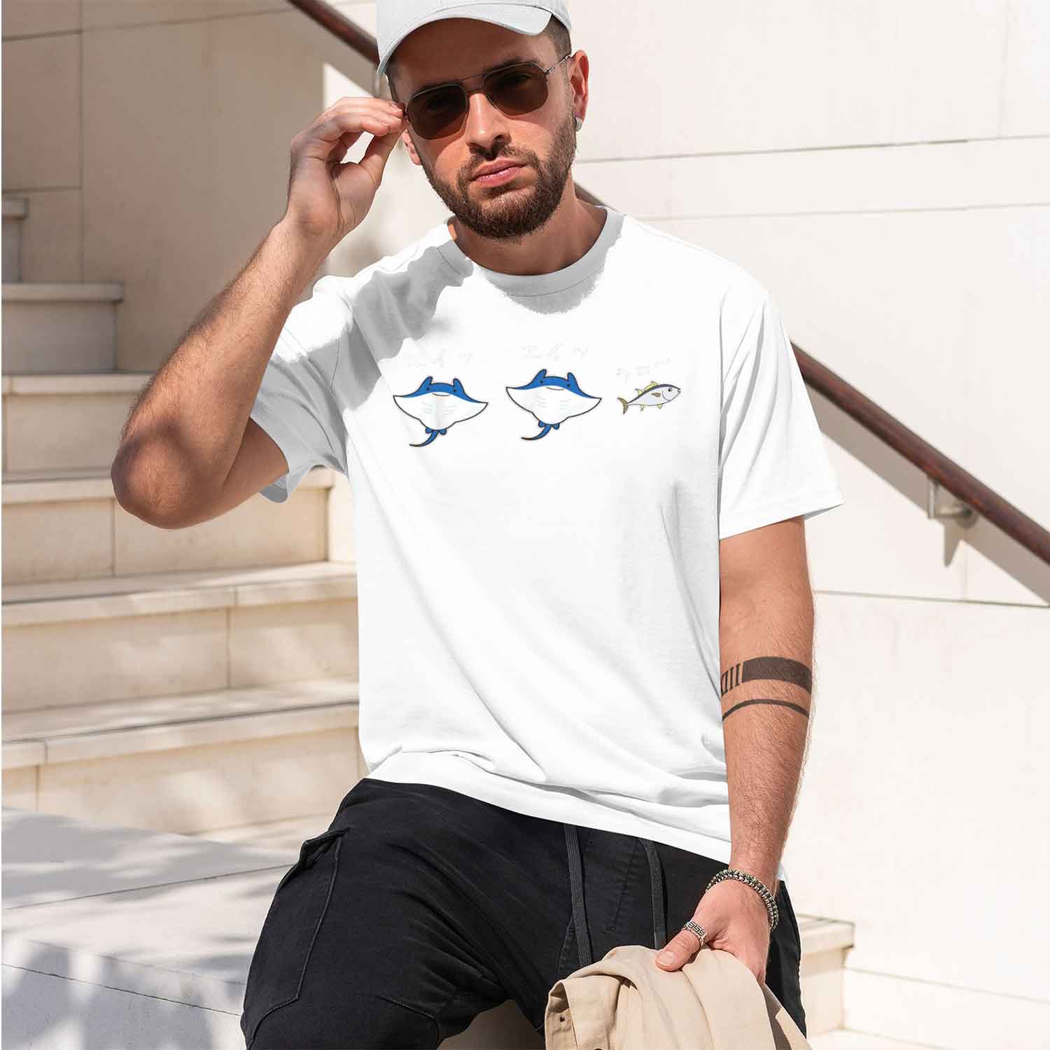 เอ้ย เอ้ย โว! เสื้อยืดลายปลาตล - Aquarium Fish Jokes บทวิจารณ์และราคา