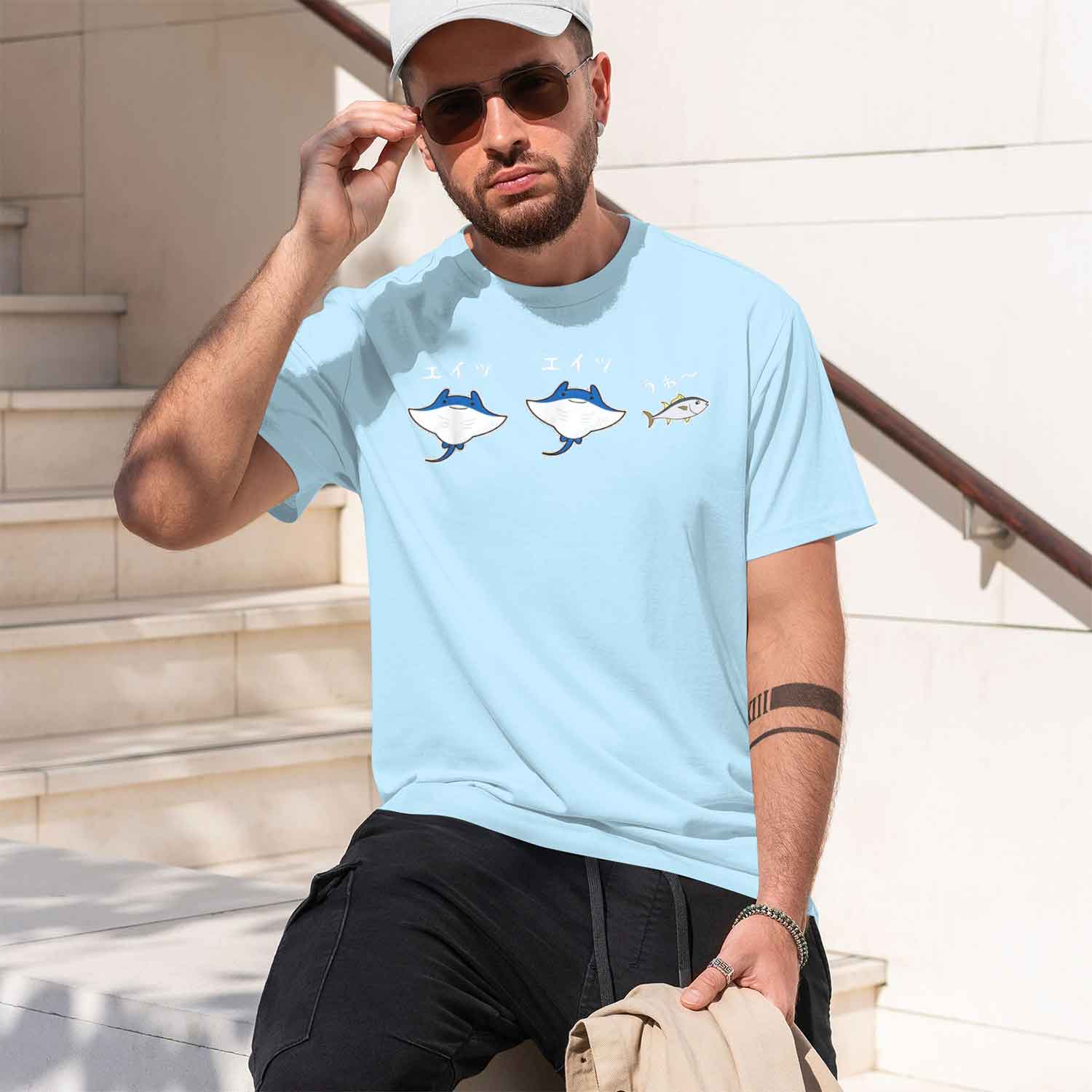เอ้ย เอ้ย โว! เสื้อยืดลายปลาตล - Aquarium Fish Jokes บทวิจารณ์และราคา