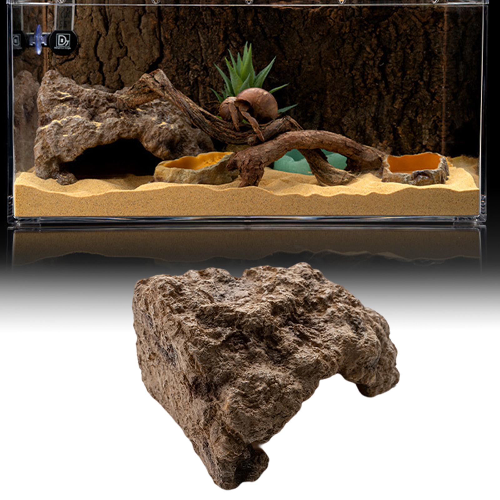 เรซิ่นสัตว์เลื้อยคลานซ่อนถ้ําป - Aquarium Fish Hide บทวิจารณ์และราคา