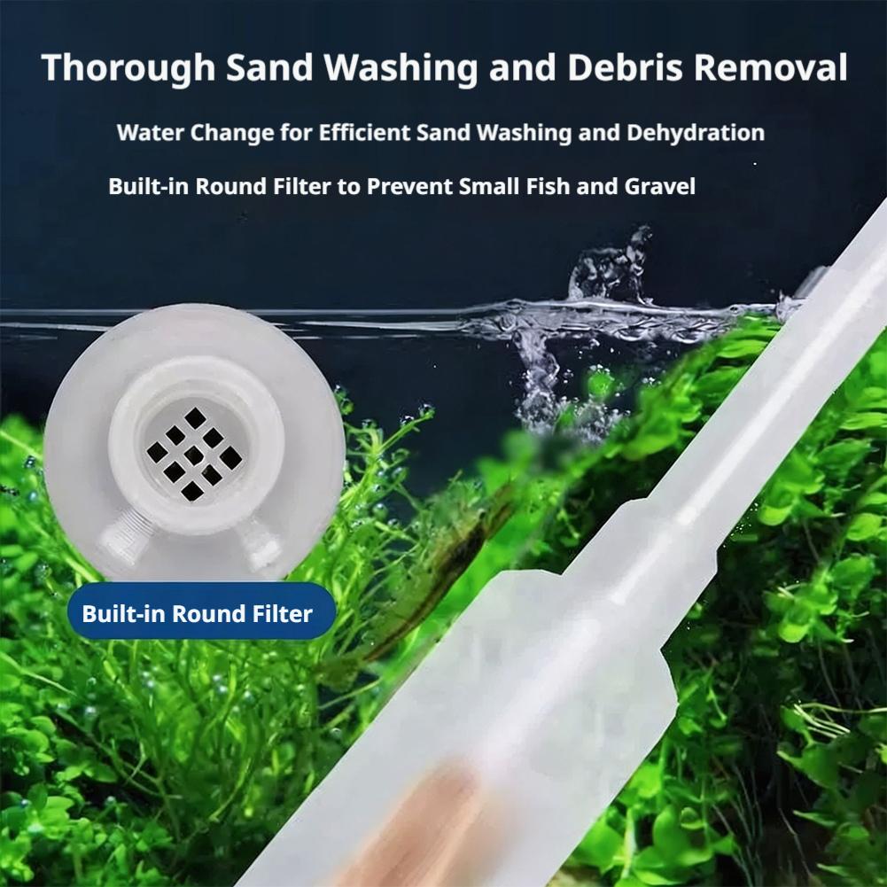 ชุดอุปกรณ์เปลี่ยนน้ำตู้ปลาแบบใ - Aquarium Fish Waste Collector บทวิจารณ์และราคา