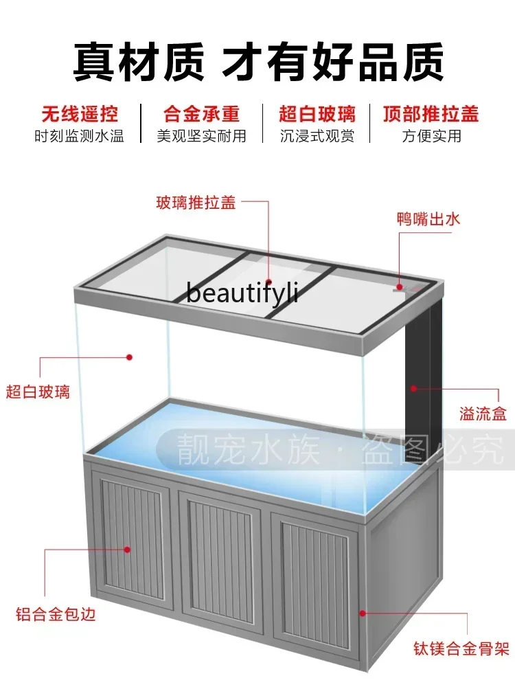 ตู้ปลาทรงมังกรหรูหราทันสมัย รุ - Xchange Aquarium Fish บทวิจารณ์และราคา