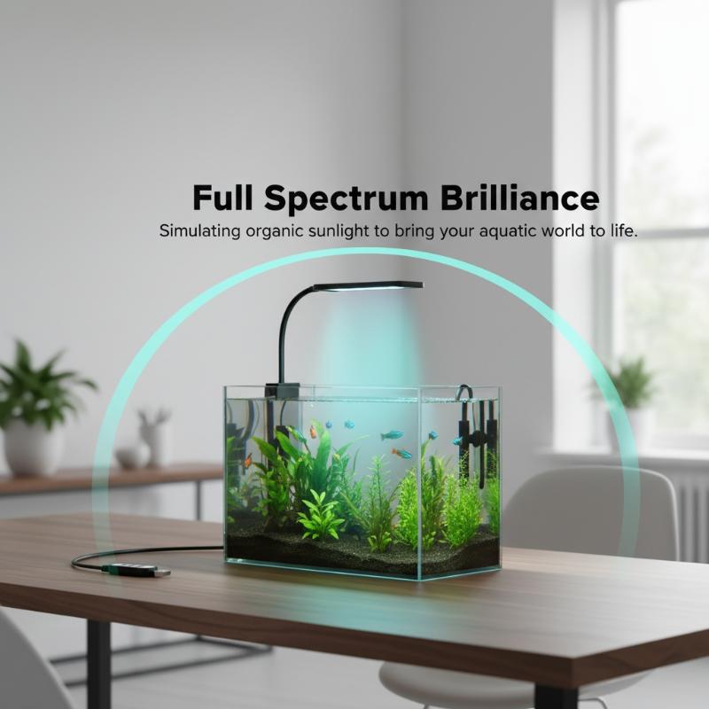 ไฟคลิปหนีบตู้ปลาแบบยืดหยุ่น US - Aquarium Fish Light บทวิจารณ์และราคา