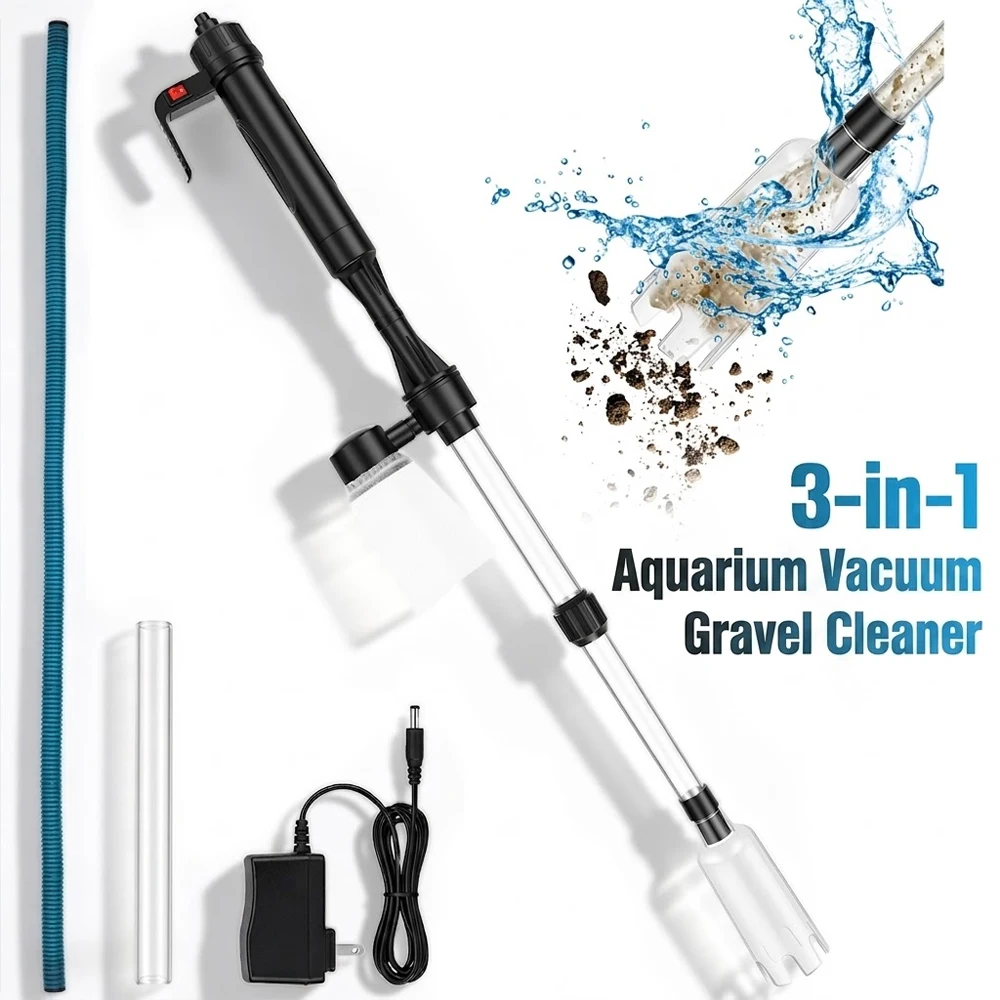 เครื่องดูดทำความสะอาดกรวดในตู้ - Aquarium Fish Waste Collector บทวิจารณ์และราคา