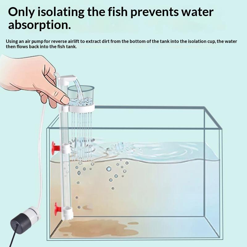1 ชุดเครื่องมือทำความสะอาดขยะใ - Aquarium Fish Waste Collector บทวิจารณ์และราคา