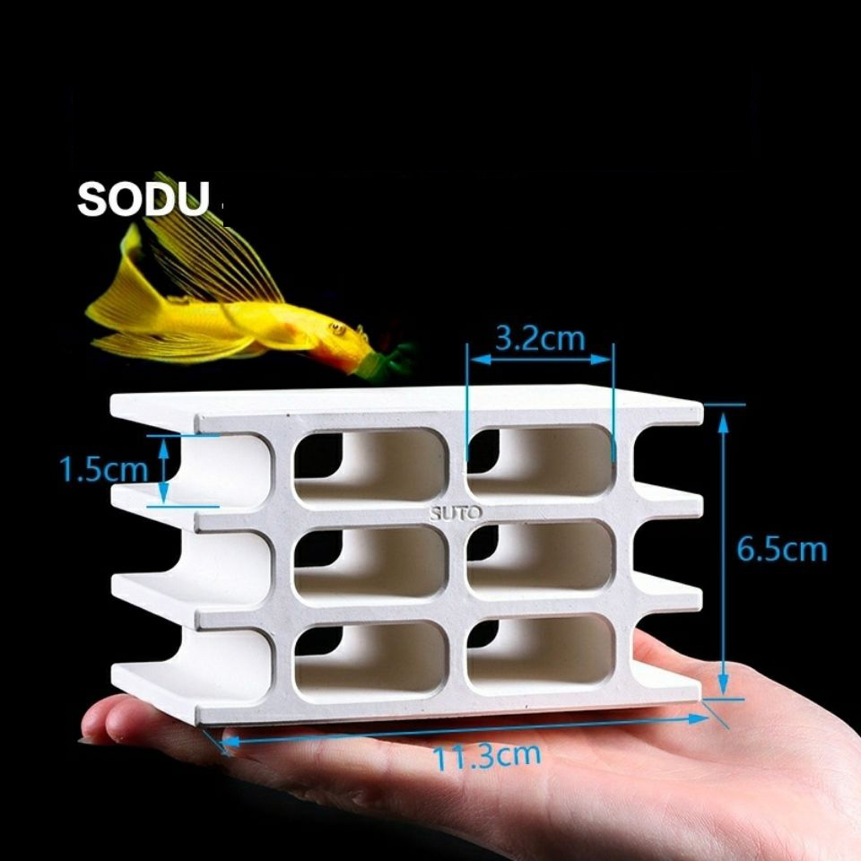 เซรามิคสีขาวถังAquarium Fish T - Aquarium Fish Hide บทวิจารณ์และราคา