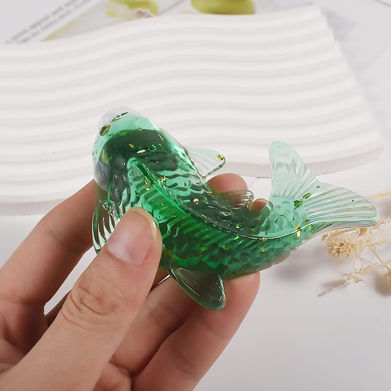 แม่พิมพ์เรซิ่นอีพ็อกซี่รูปปลาค - Aquarium Fish Guppy บทวิจารณ์และราคา