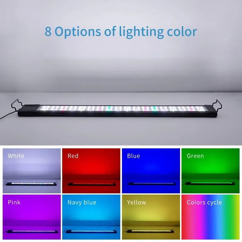 ไฟ LED สำหรับตู้ปลาแบบตั้งโปรแ - Aquarium Fish Light บทวิจารณ์และราคา