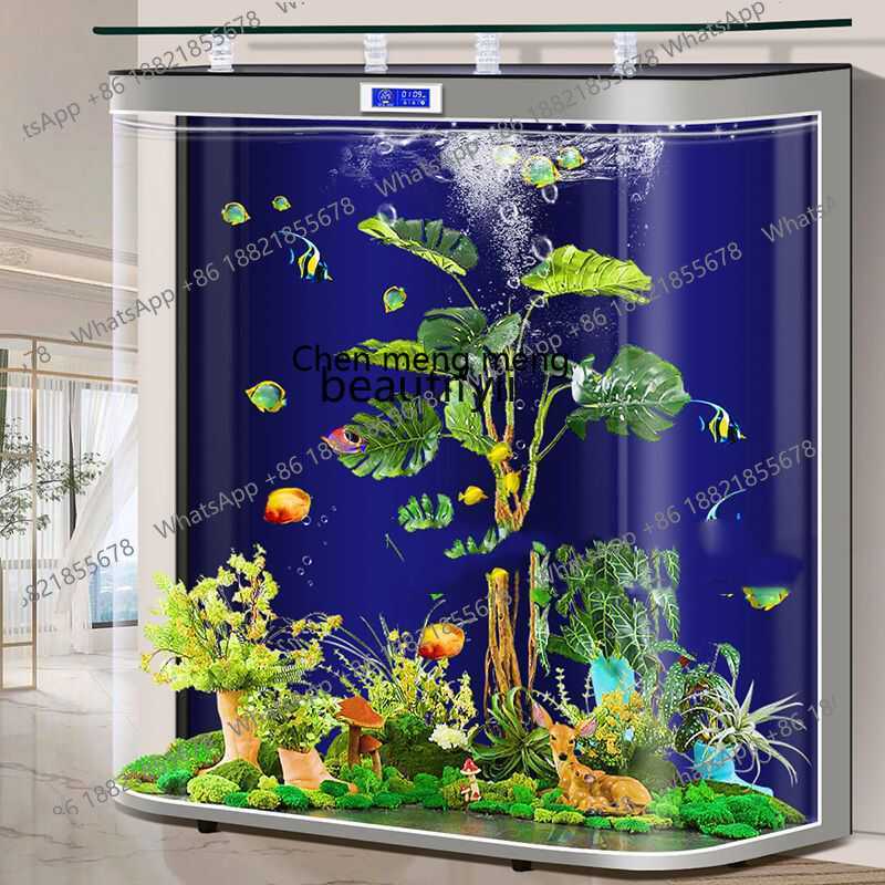 ตู้ปลาแก้วแบบตั้งพื้นสำหรับห้อ - Xchange Aquarium Fish บทวิจารณ์และราคา