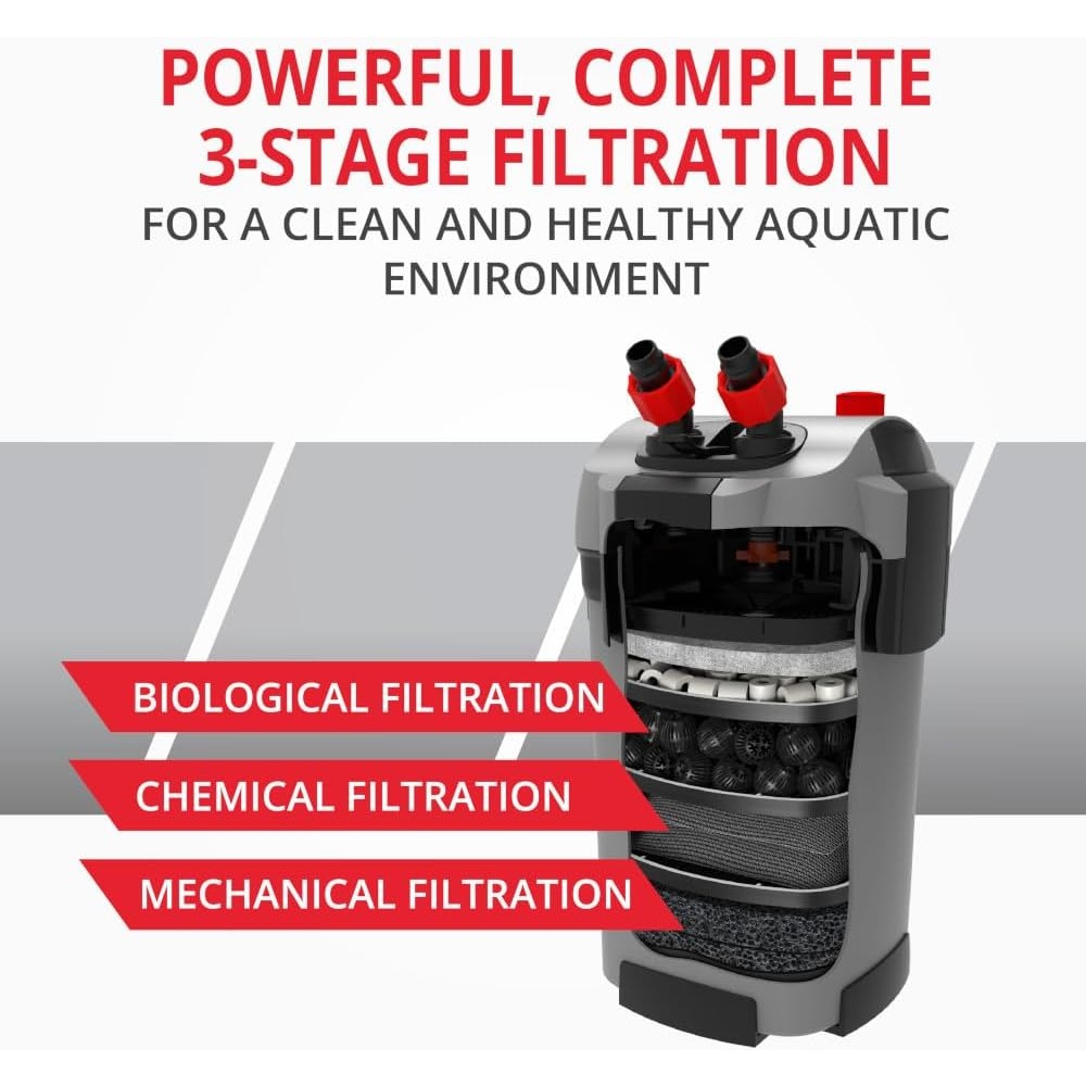 กรองนอกตู้ปลาแบบถังสีดำ สำหรับ - Aquarium Fish Maintenance บทวิจารณ์และราคา