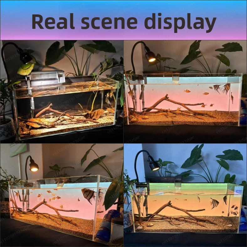 แผงไฟอะคริลิคสีดำสำหรับตกแต่งต - Aquarium Fish Light บทวิจารณ์และราคา