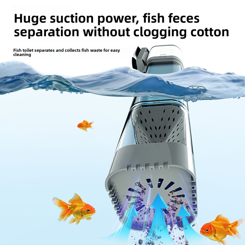 เครื่องกรองในตู้ปลาแบบติดตั้งภ - Aquarium Fish Waste Collector บทวิจารณ์และราคา