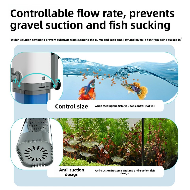 เครื่องกรองในตู้ปลาแบบติดตั้งภ - Aquarium Fish Waste Collector บทวิจารณ์และราคา