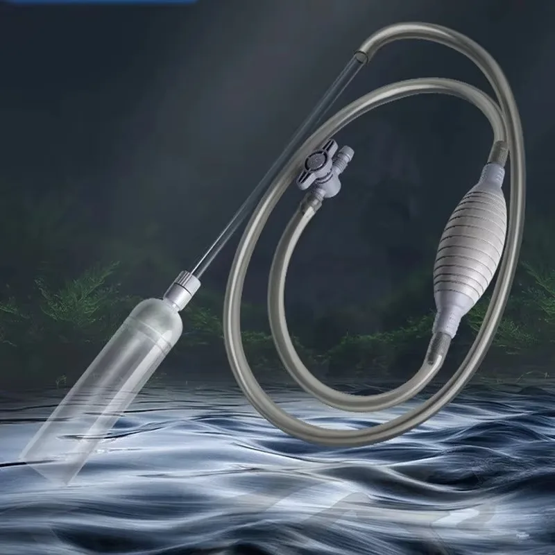 1.5m Aquarium Manual Water Cha - Aquarium Fish Waste Collector บทวิจารณ์และราคา