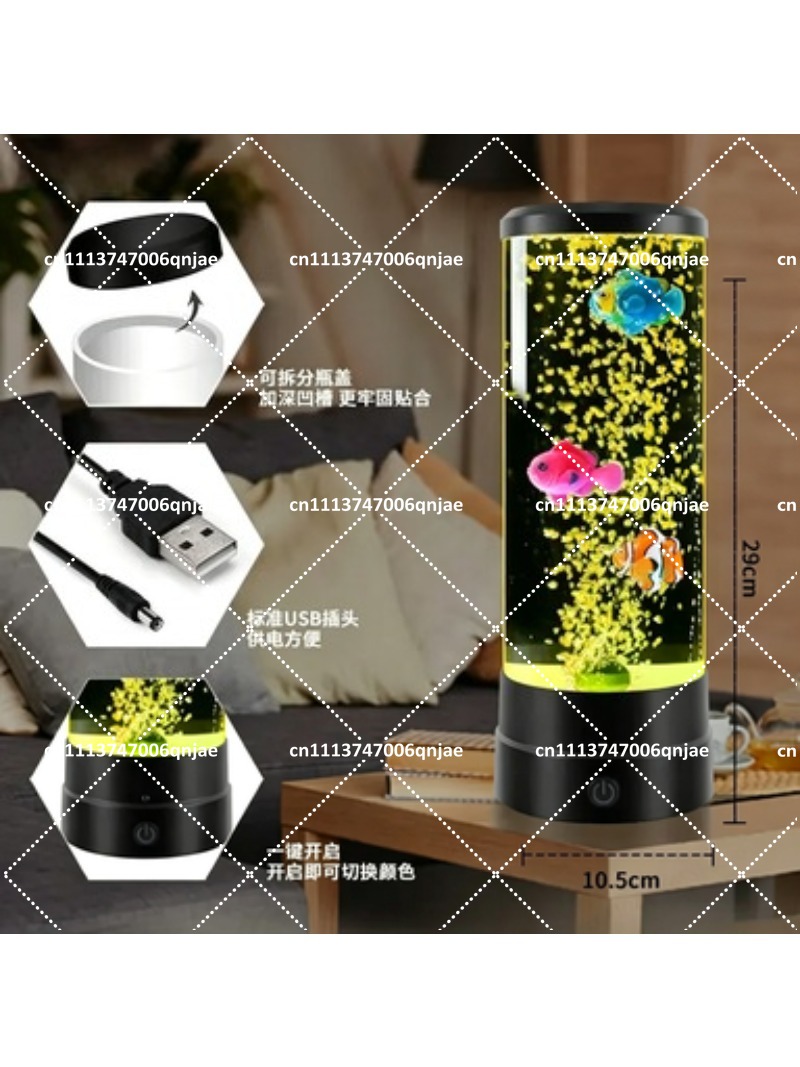 ตู้ปลาจำลอง LED อิเล็กทรอนิกส์ - Aquarium Fish Light บทวิจารณ์และราคา