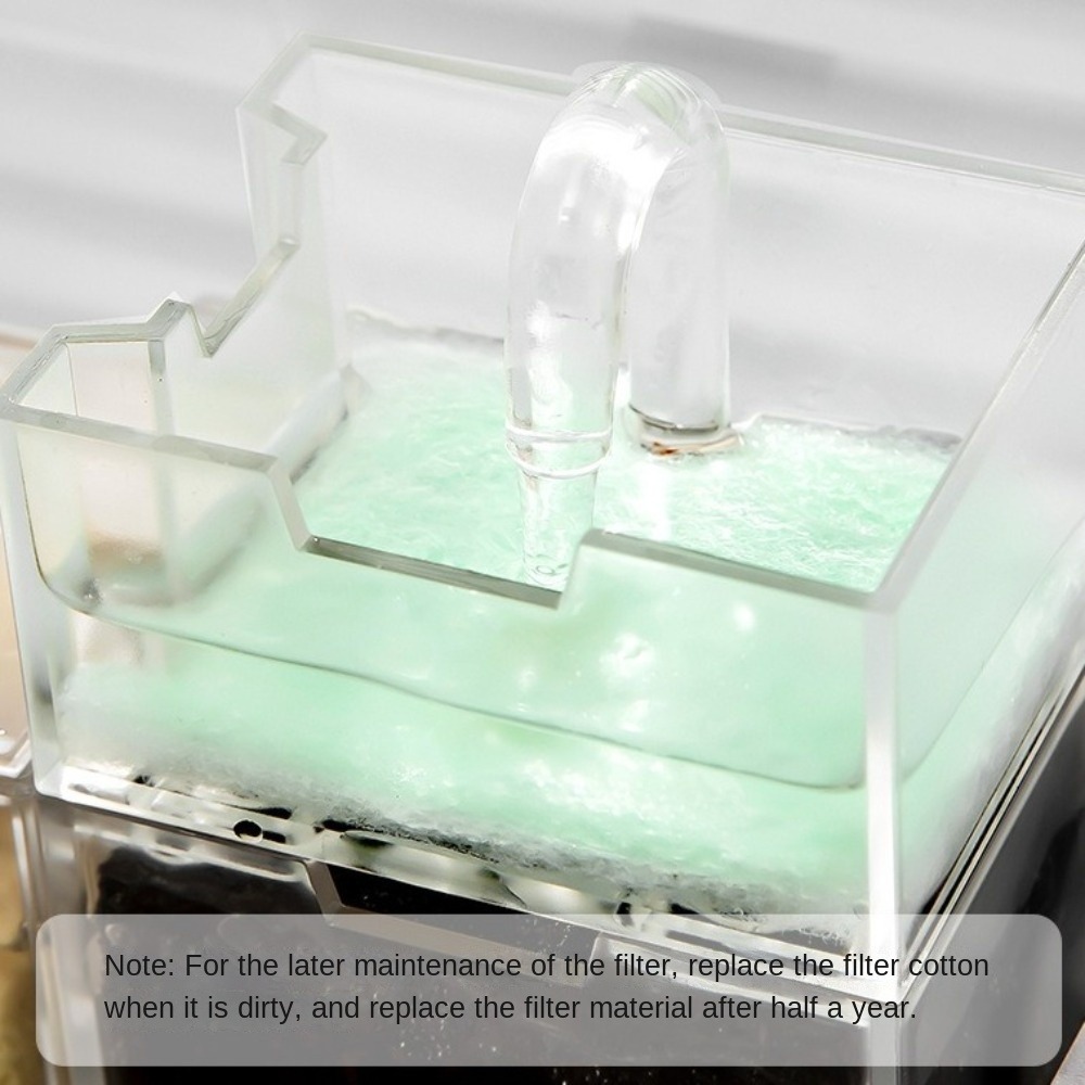 กล่องกรองน้ำตู้ปลาแบบสาม-in-หน - Aquarium Fish Waste Collector บทวิจารณ์และราคา
