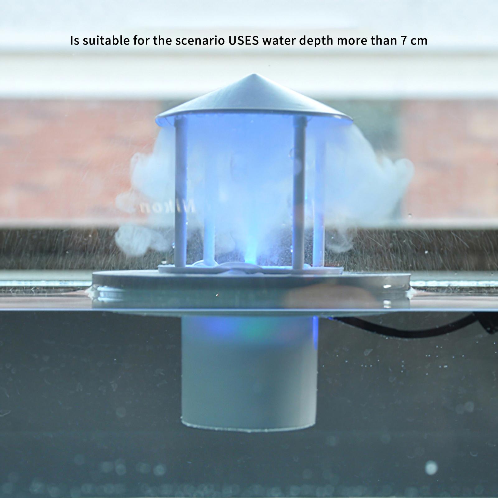 เครื่องทำหมอกลอยน้ำแบบอัลตราโซ - Aquarium Fish Light บทวิจารณ์และราคา