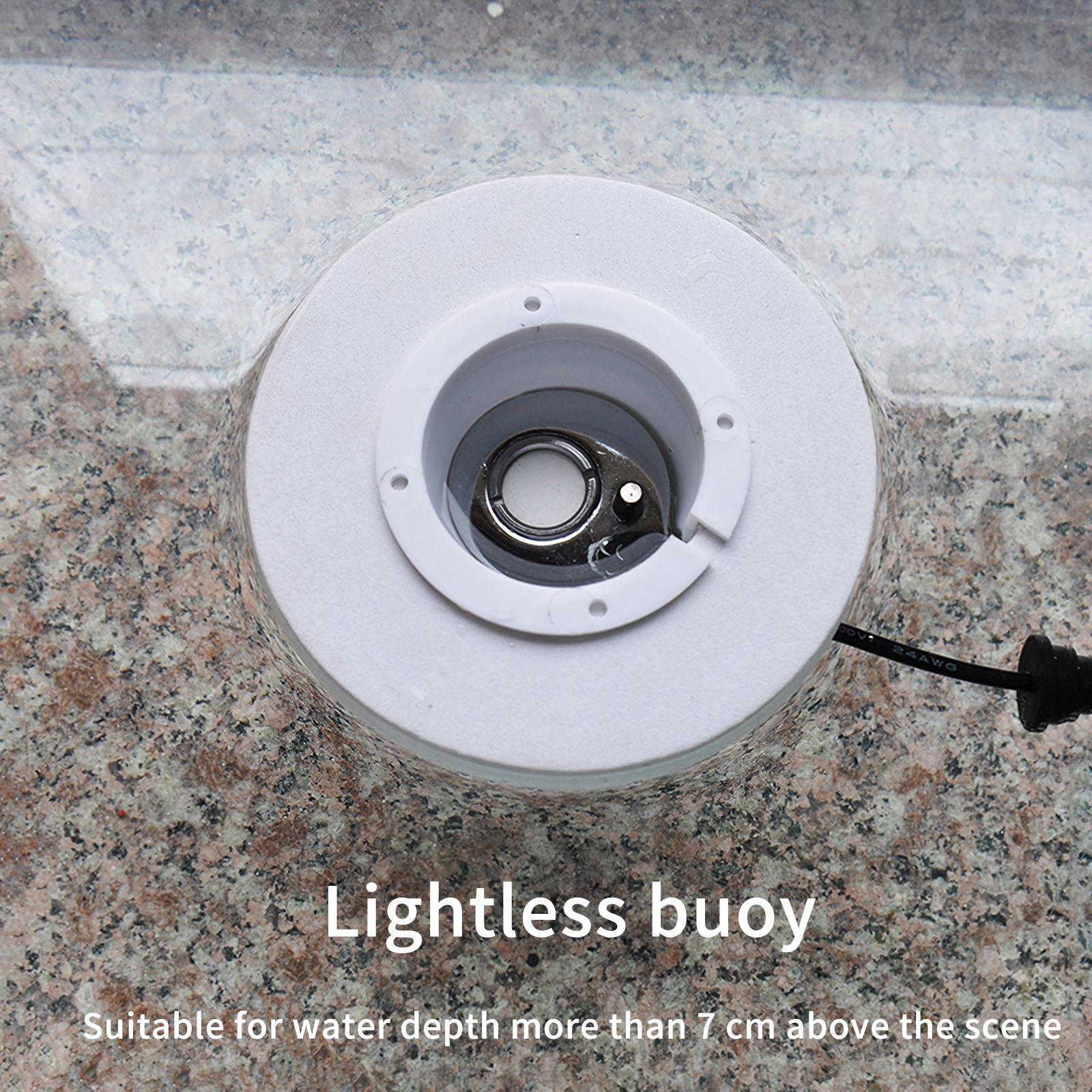 เครื่องทำหมอกลอยน้ำแบบอัลตราโซ - Aquarium Fish Light บทวิจารณ์และราคา