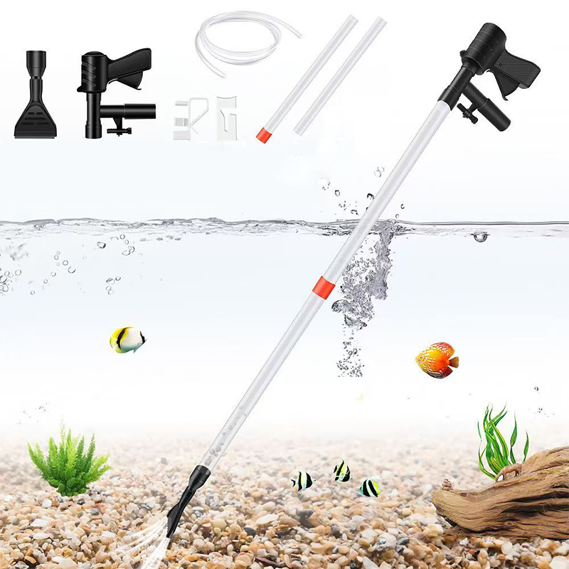 ปั๊มเปลี่ยนน้ำตู้ปลา อุปกรณ์ทำ - Aquarium Fish Waste Collector บทวิจารณ์และราคา