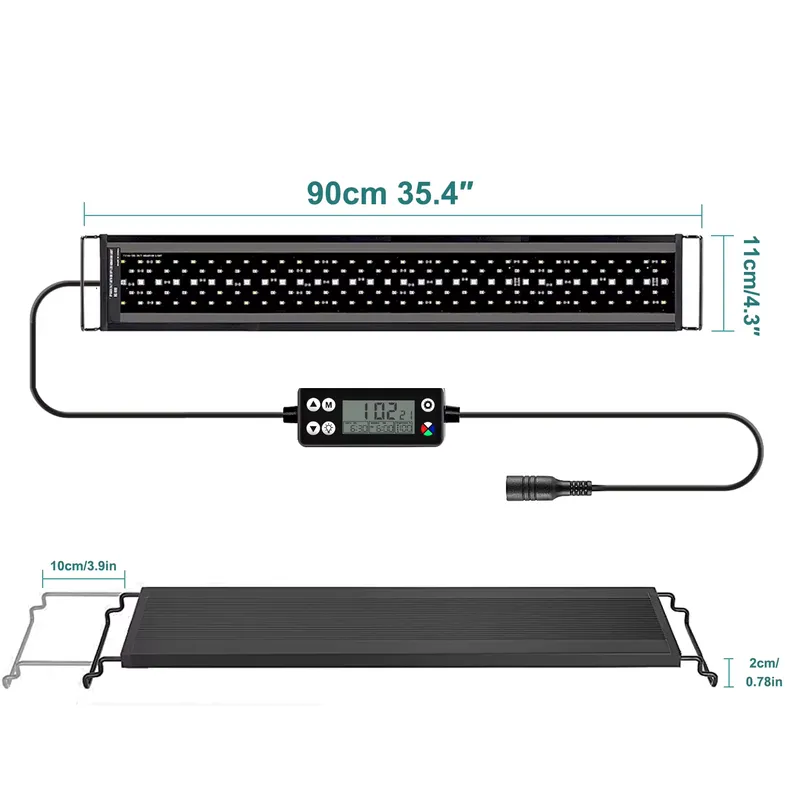 ไฟ LED สำหรับตู้ปลา SIROKA SRK - Aquarium Fish Light บทวิจารณ์และราคา