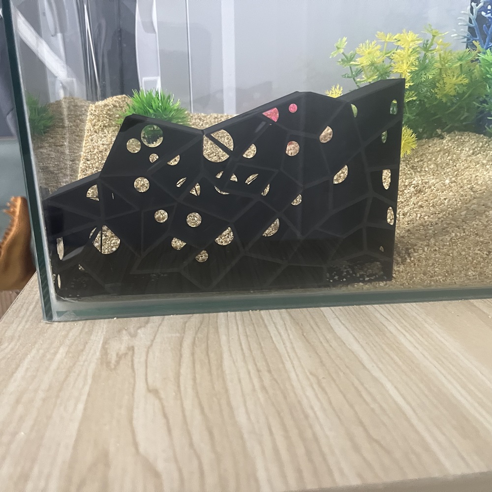 ถ้ำเพาะพันธุ์กุ้ง ที่หลบภัยสำห - Aquarium Fish Hide บทวิจารณ์และราคา