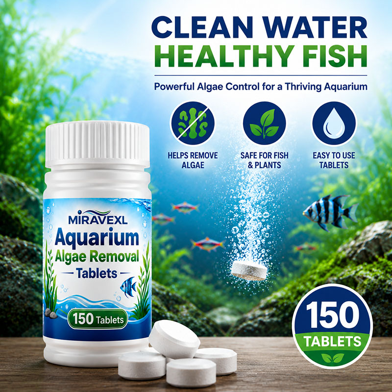เม็ดกำจัดตะไคร่น้ำในตู้ปลา MIR - Aquarium Fish Maintenance บทวิจารณ์และราคา