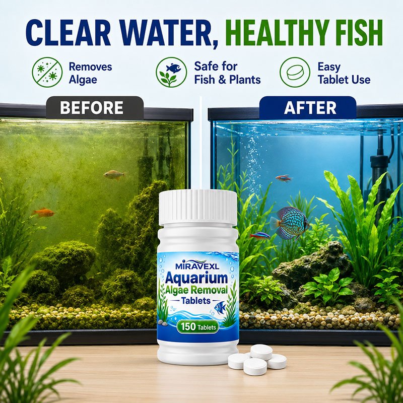 เม็ดกำจัดตะไคร่น้ำในตู้ปลา MIR - Aquarium Fish Maintenance บทวิจารณ์และราคา
