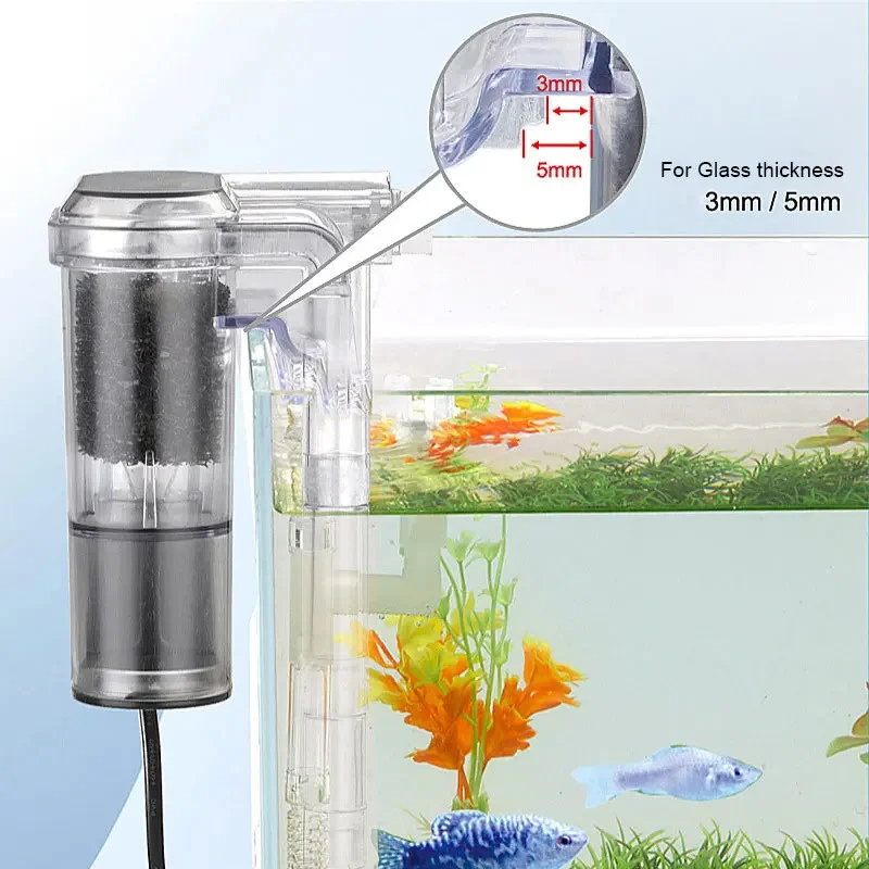 ตัวกรองแบบแขวนใหม่สำหรับตู้ปลา - Aquarium Fish Waste Collector บทวิจารณ์และราคา