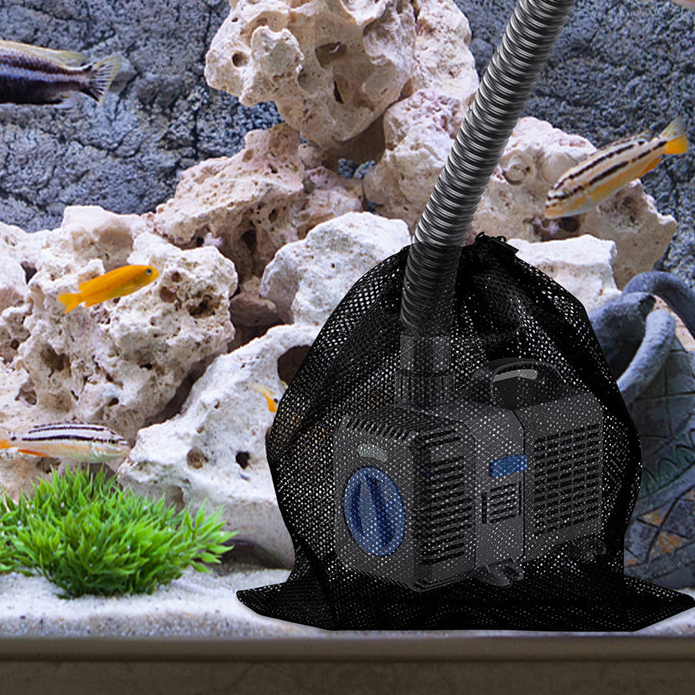 ถุงกรองปั๊มน้ำแบบตาข่ายโพลีเอส - Aquarium Fish Accessories บทวิจารณ์และราคา
