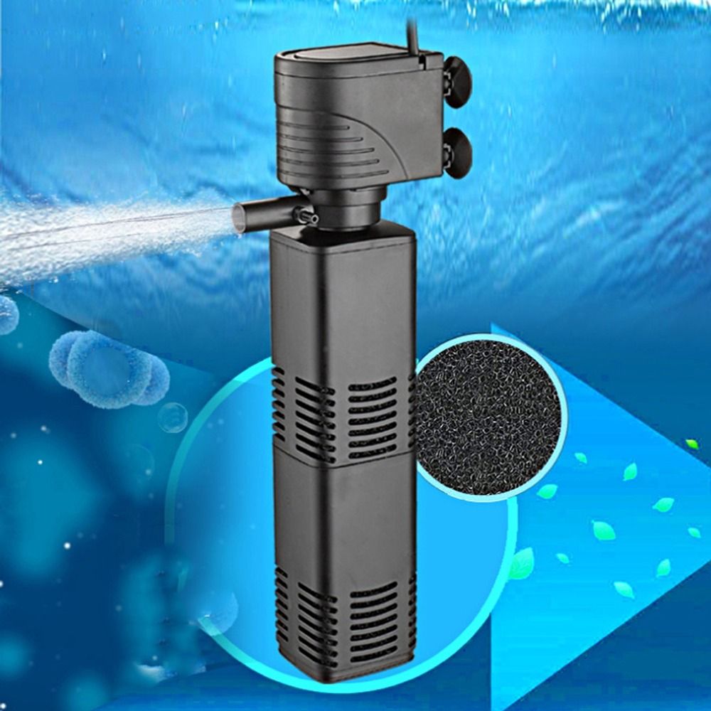 ตัวกรองตู้ปลาพลาสติก 3 in 1 กำ - Aquarium Fish Accessories บทวิจารณ์และราคา