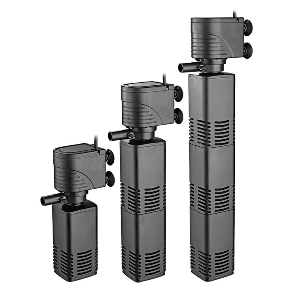 ตัวกรองตู้ปลาพลาสติก 3 in 1 กำ - Aquarium Fish Accessories บทวิจารณ์และราคา