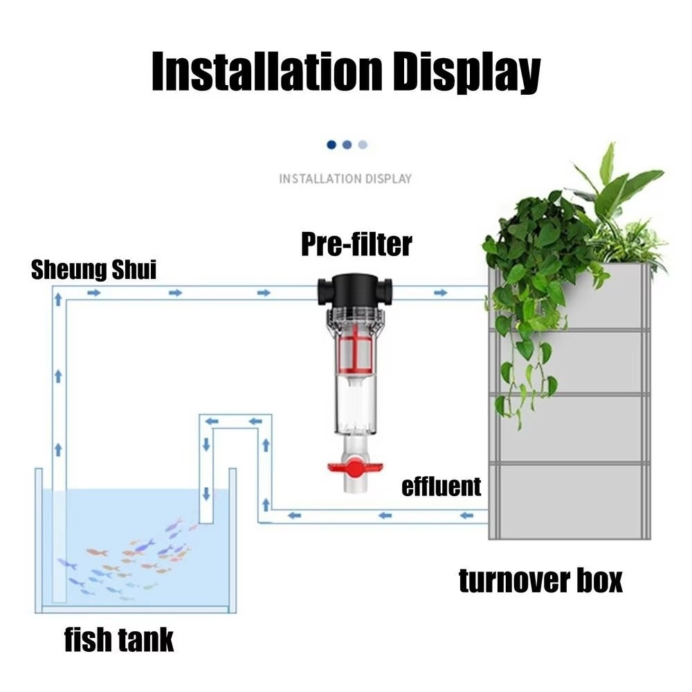 ตัวกรองแยกของเสียในตู้ปลาแบบเก - Aquarium Fish Waste Collector บทวิจารณ์และราคา