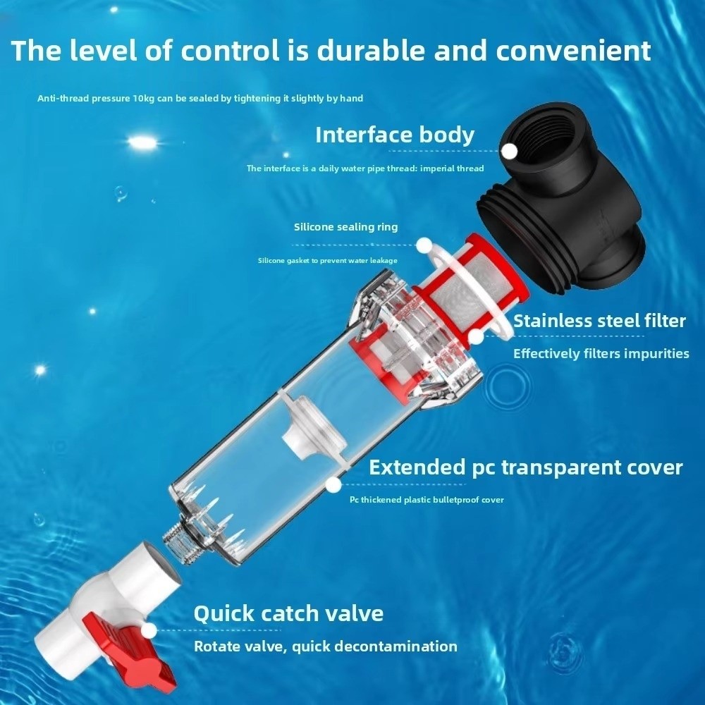 ตัวกรองแยกของเสียในตู้ปลาแบบเก - Aquarium Fish Waste Collector บทวิจารณ์และราคา