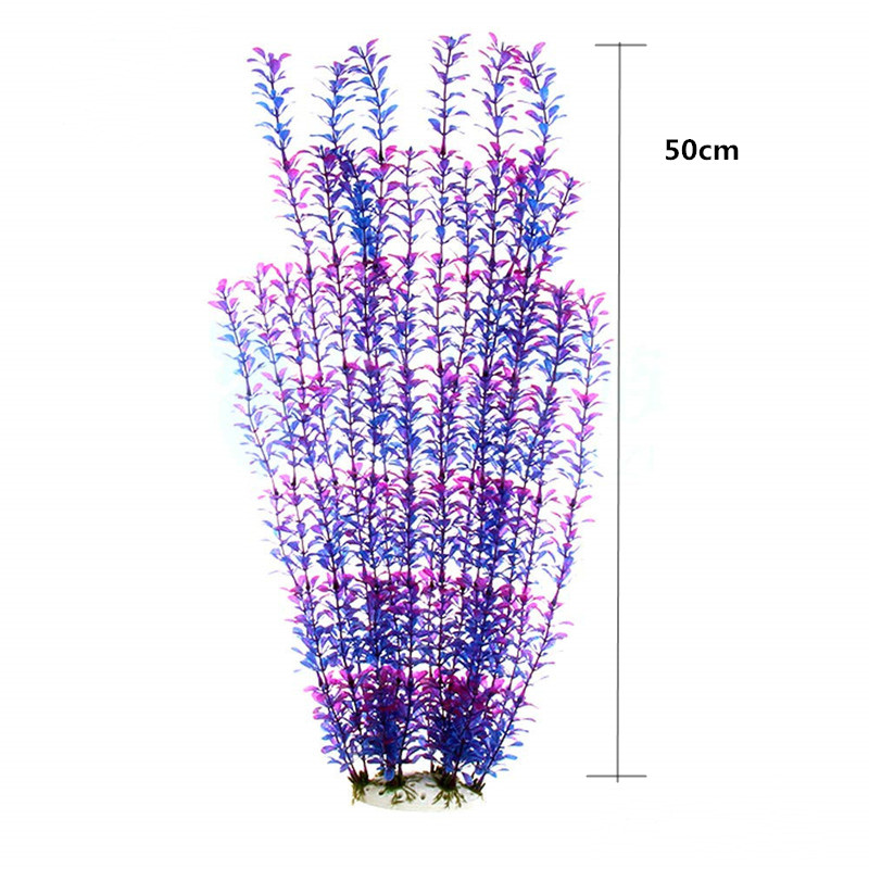 50 ซม.ถังปลาประดิษฐ์พืชหายากAq - Aquarium Fish Guppy บทวิจารณ์และราคา
