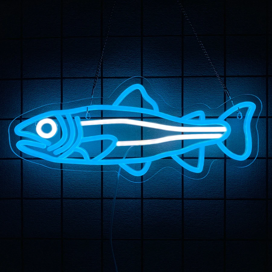 ป้ายไฟนีออนรูปปลาสำหรับตกแต่งร - Aquarium Fish Restaurant บทวิจารณ์และราคา