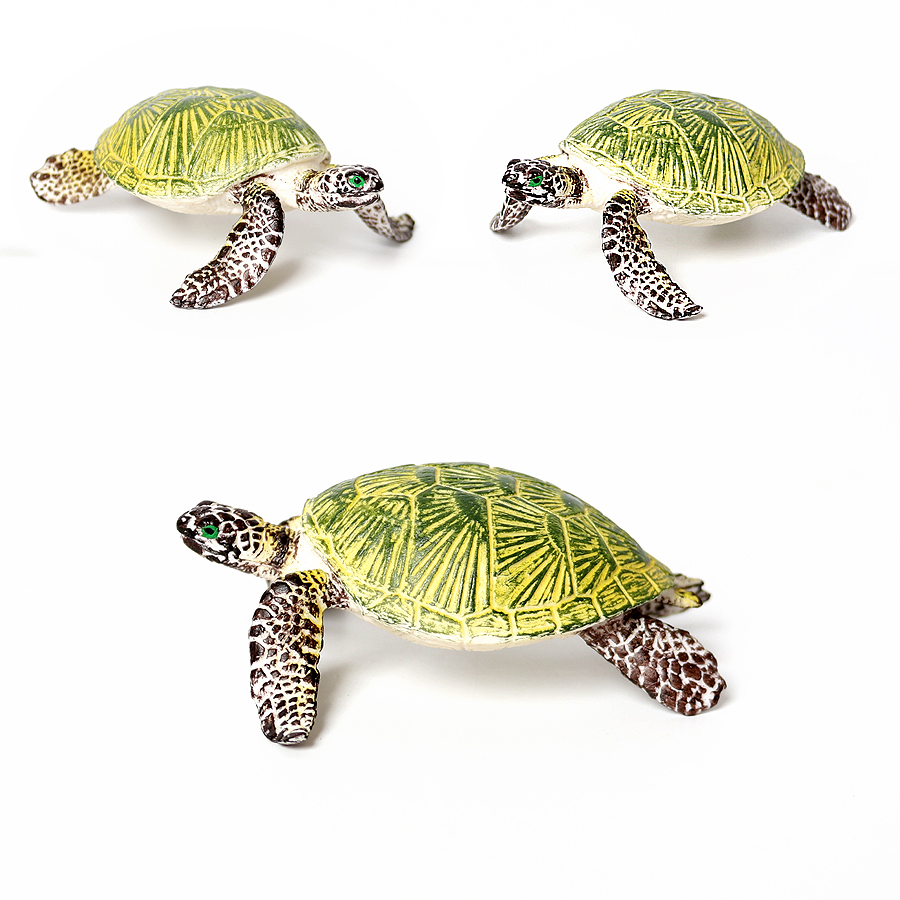 โมเดลเต่าทะเลขนาดเล็กเหมือนจริ - Aquarium Fish Accessories บทวิจารณ์และราคา